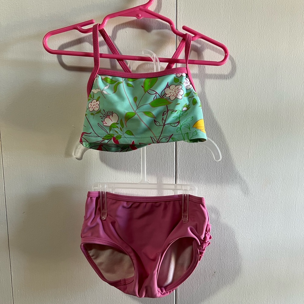 18-24 month three piece ruffle butts swim.